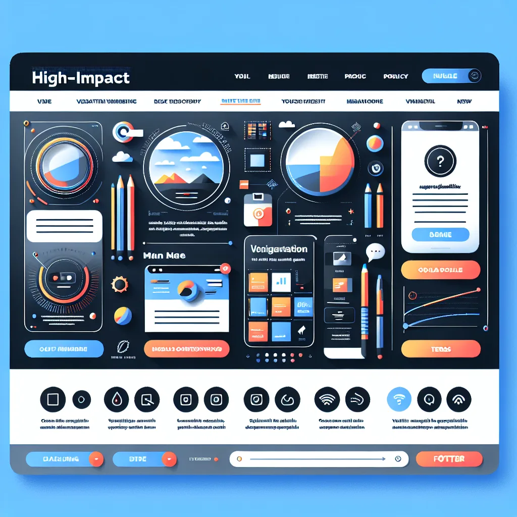 The Key Elements of a High-Impact Website in Today's Market